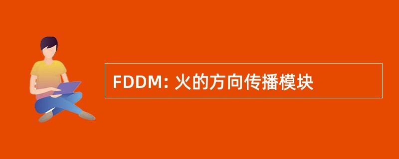 FDDM: 火的方向传播模块