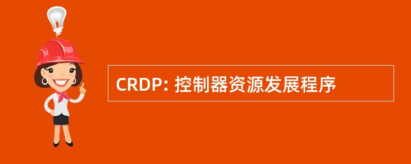 CRDP: 控制器资源发展程序