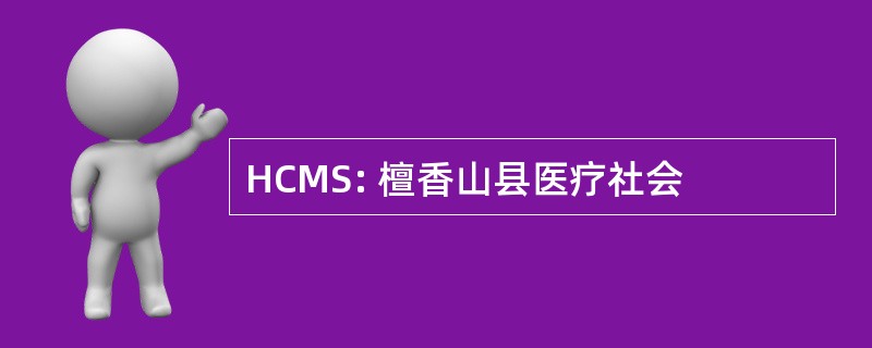 HCMS: 檀香山县医疗社会