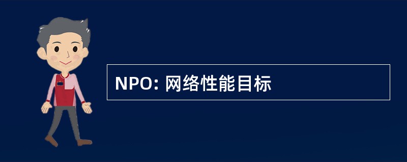 NPO: 网络性能目标