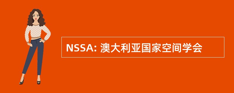 NSSA: 澳大利亚国家空间学会