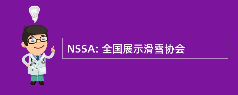 NSSA: 全国展示滑雪协会