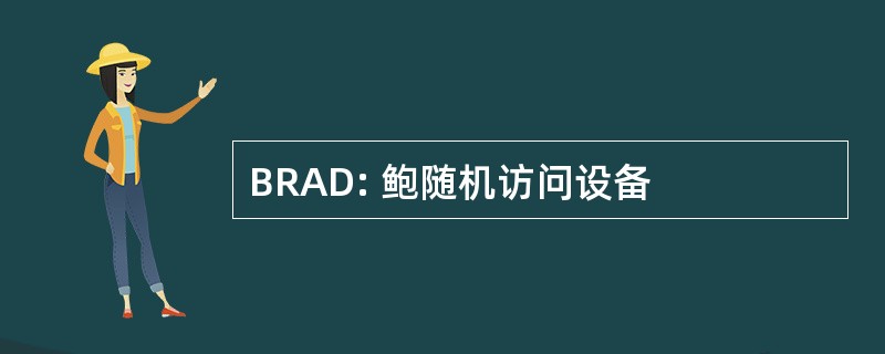 BRAD: 鲍随机访问设备