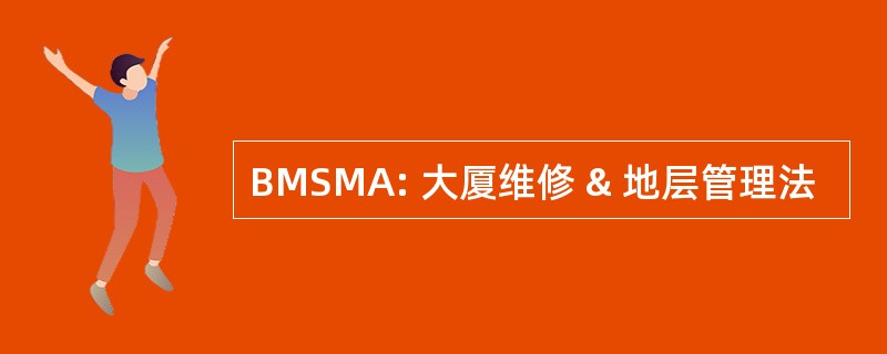 BMSMA: 大厦维修 & 地层管理法