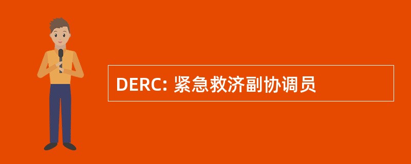 DERC: 紧急救济副协调员