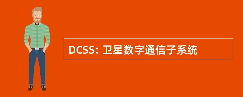 DCSS: 卫星数字通信子系统