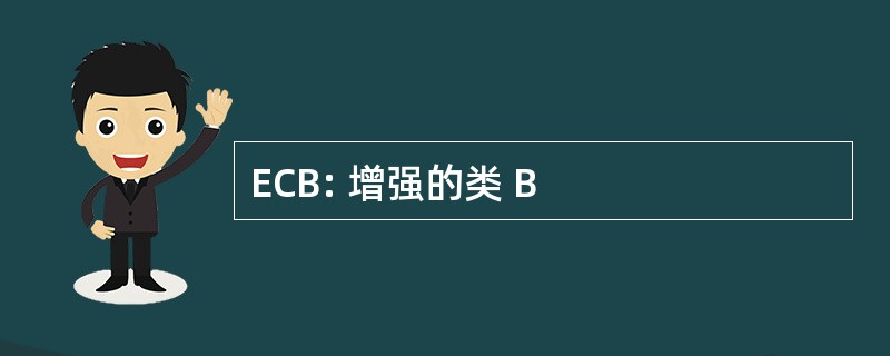 ECB: 增强的类 B