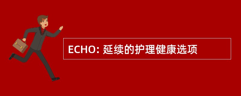 ECHO: 延续的护理健康选项