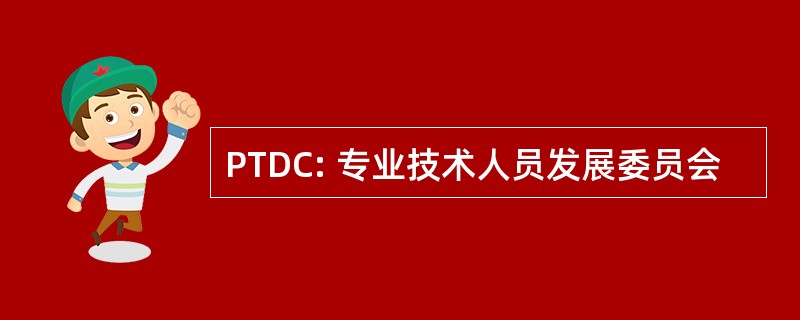 PTDC: 专业技术人员发展委员会