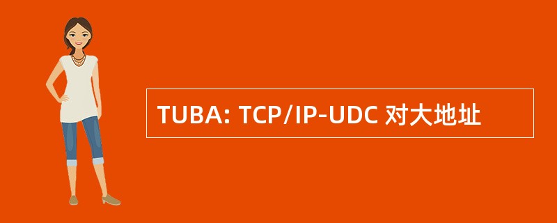 TUBA: TCP/IP-UDC 对大地址