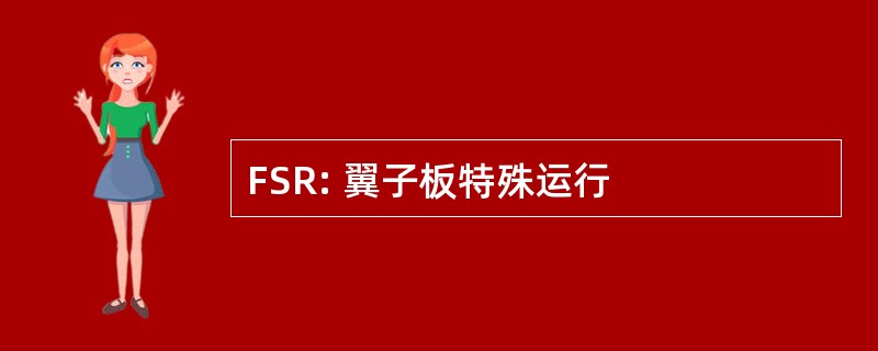 FSR: 翼子板特殊运行