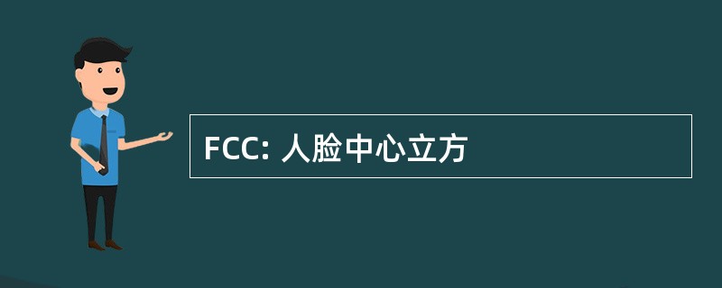 FCC: 人脸中心立方