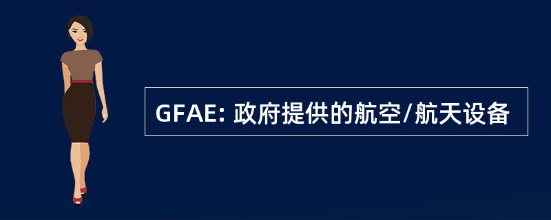 GFAE: 政府提供的航空/航天设备