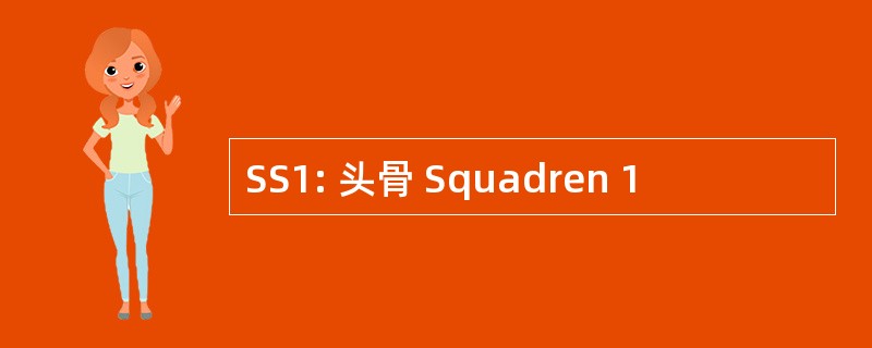 SS1: 头骨 Squadren 1