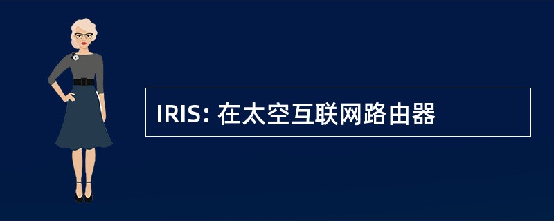 IRIS: 在太空互联网路由器