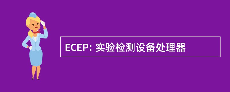 ECEP: 实验检测设备处理器