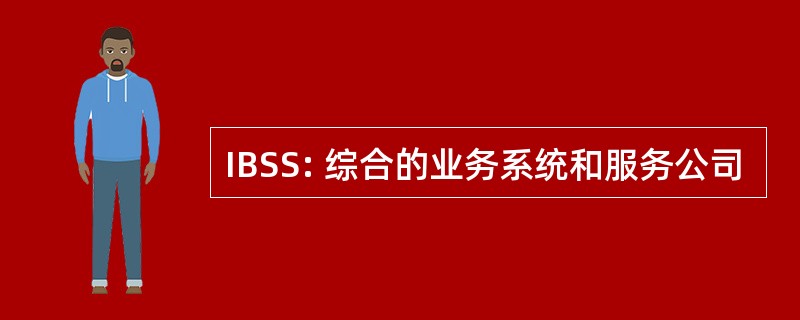 IBSS: 综合的业务系统和服务公司