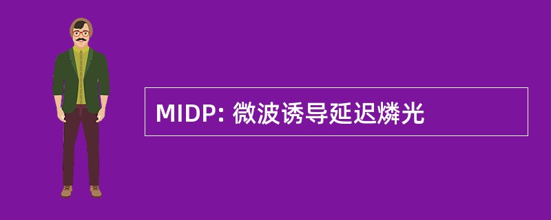 MIDP: 微波诱导延迟燐光