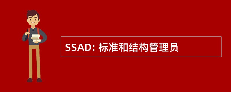 SSAD: 标准和结构管理员