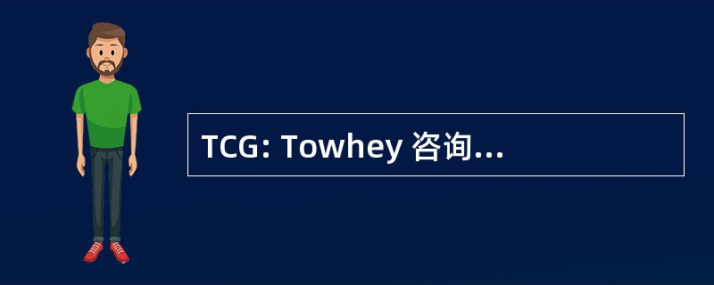 TCG: Towhey 咨询集团股份有限公司