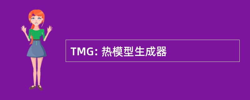 TMG: 热模型生成器