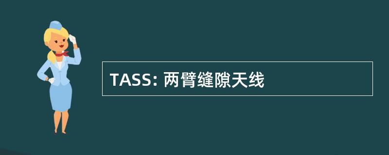 TASS: 两臂缝隙天线