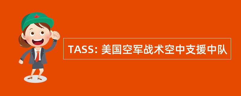 TASS: 美国空军战术空中支援中队