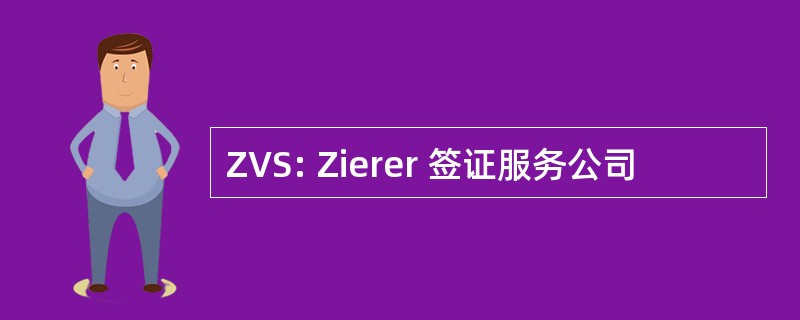 ZVS: Zierer 签证服务公司