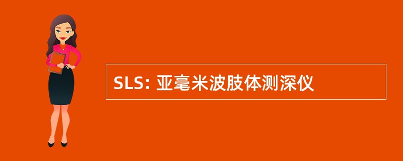 SLS: 亚毫米波肢体测深仪