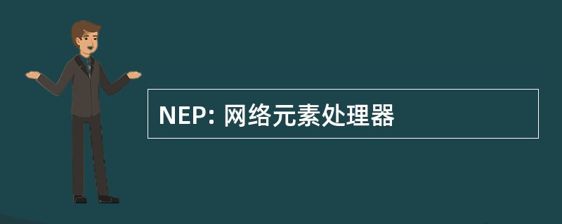 NEP: 网络元素处理器