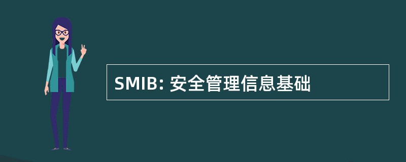 SMIB: 安全管理信息基础