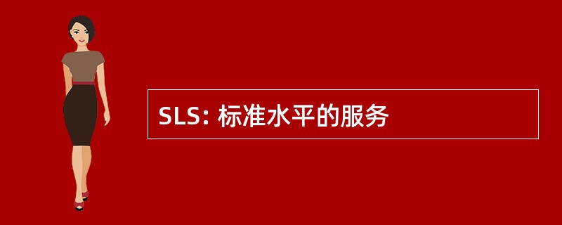 SLS: 标准水平的服务