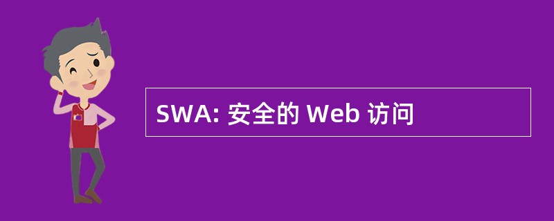 SWA: 安全的 Web 访问