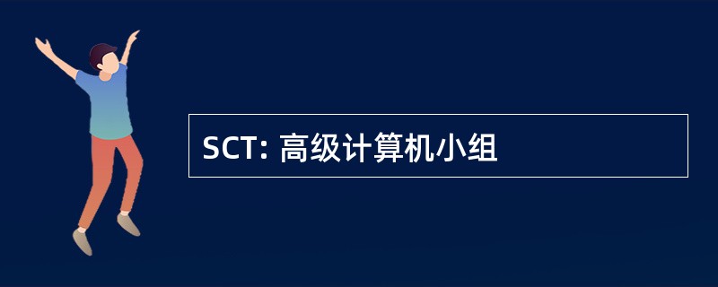 SCT: 高级计算机小组