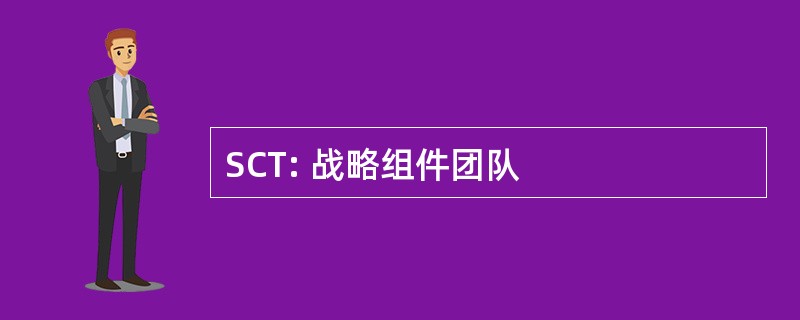 SCT: 战略组件团队