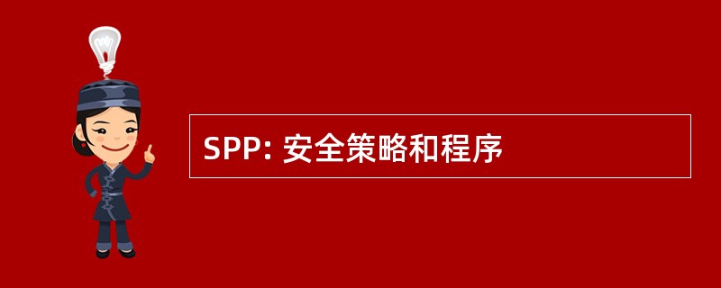 SPP: 安全策略和程序