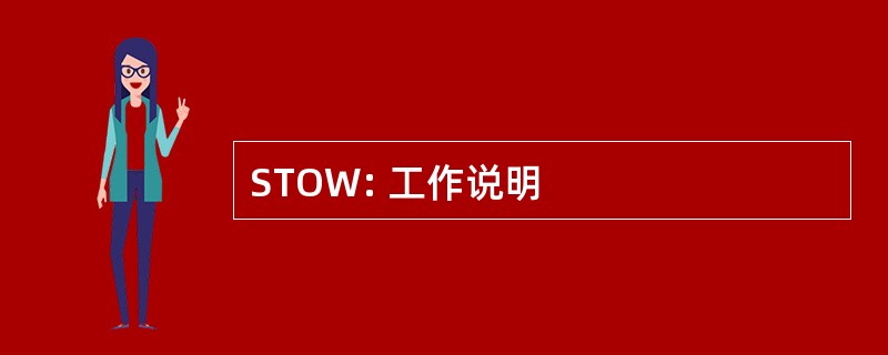 STOW: 工作说明