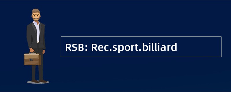 RSB: Rec.sport.billiard