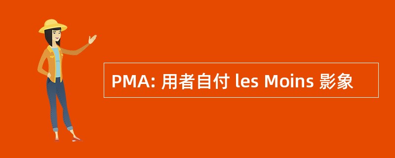 PMA: 用者自付 les Moins 影象