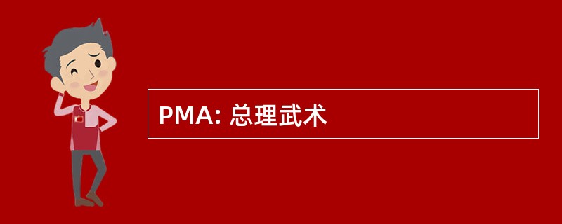 PMA: 总理武术