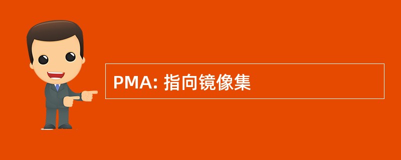 PMA: 指向镜像集