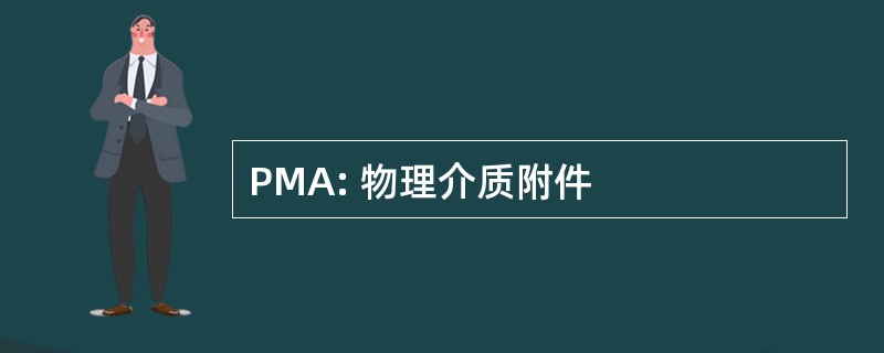 PMA: 物理介质附件