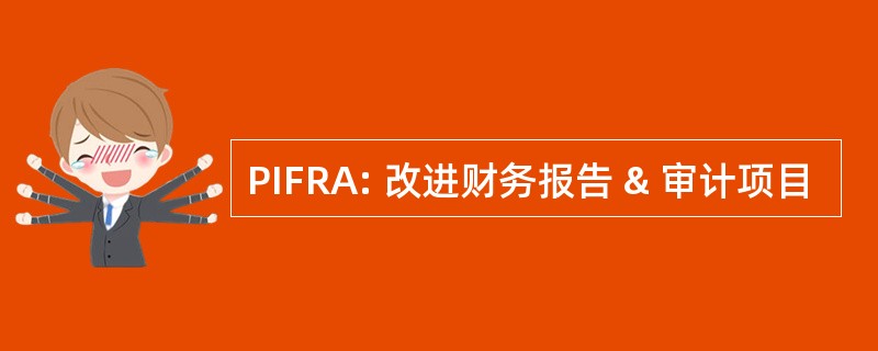 PIFRA: 改进财务报告 & 审计项目