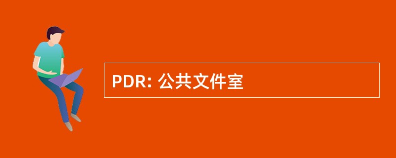 PDR: 公共文件室