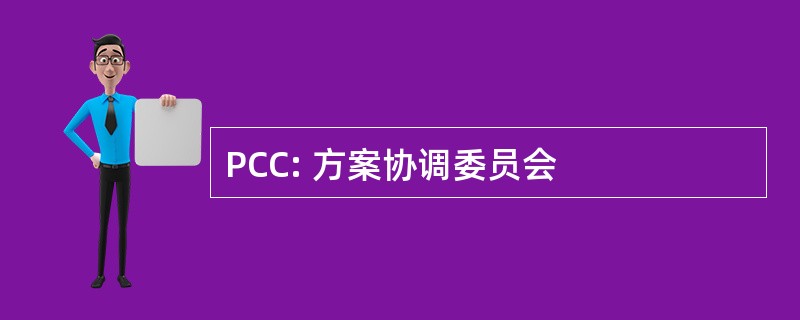 PCC: 方案协调委员会