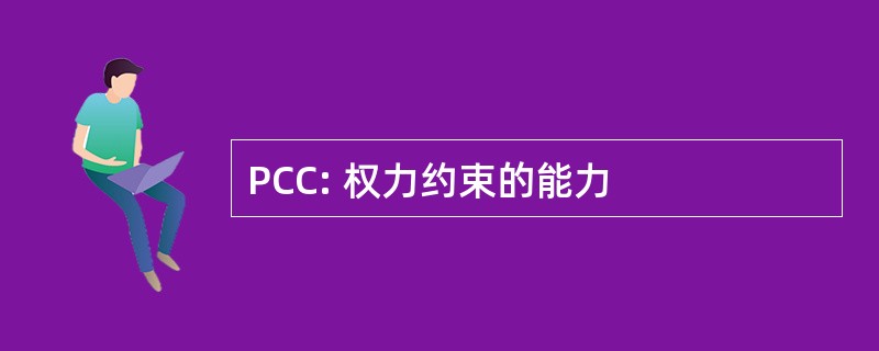 PCC: 权力约束的能力