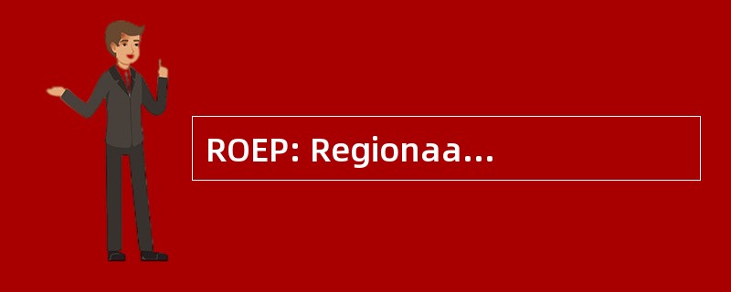 ROEP: Regionaal Overleg Eerstelijns Psychologen