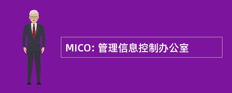 MICO: 管理信息控制办公室