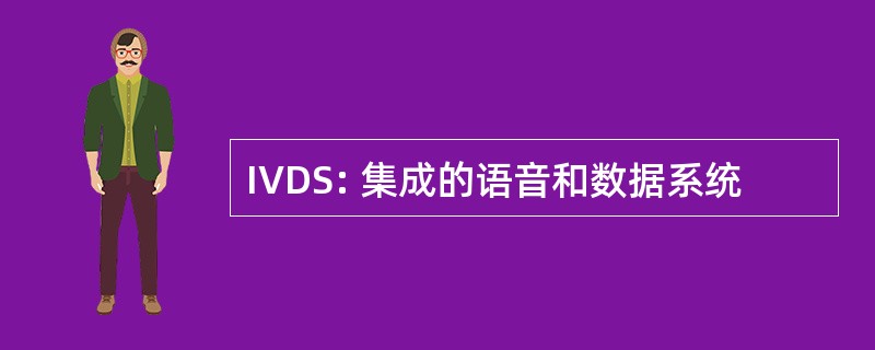 IVDS: 集成的语音和数据系统