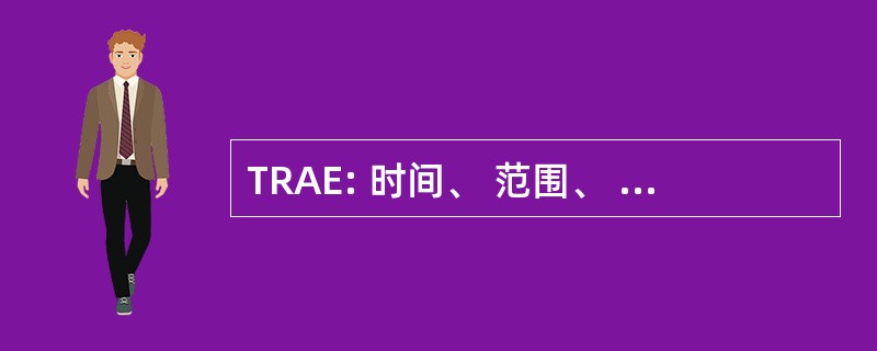 TRAE: 时间、 范围、 方位角和仰角